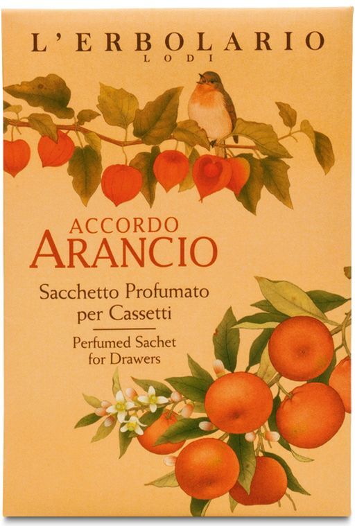 L'Erbolario Accordo Arancio Sacchetto Profumato Per Cassetti