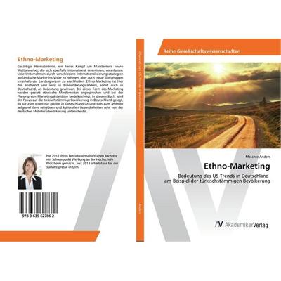 Ethno-Marketing, Taschenbuch von Melanie Anders, AV Akademikerverlag, 978-3-639-62786-2
