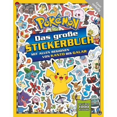 Pokémon: Das große Stickerbuch mit allen Regionen von Kanto bis Galar, Taschenbuch von Pokémon,Panini, Panini, 978-3-8332-4293-9