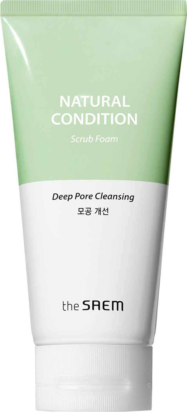 THE SAEM Natural Condition Deep Pore Cleansing Scrub Foam 150ml
