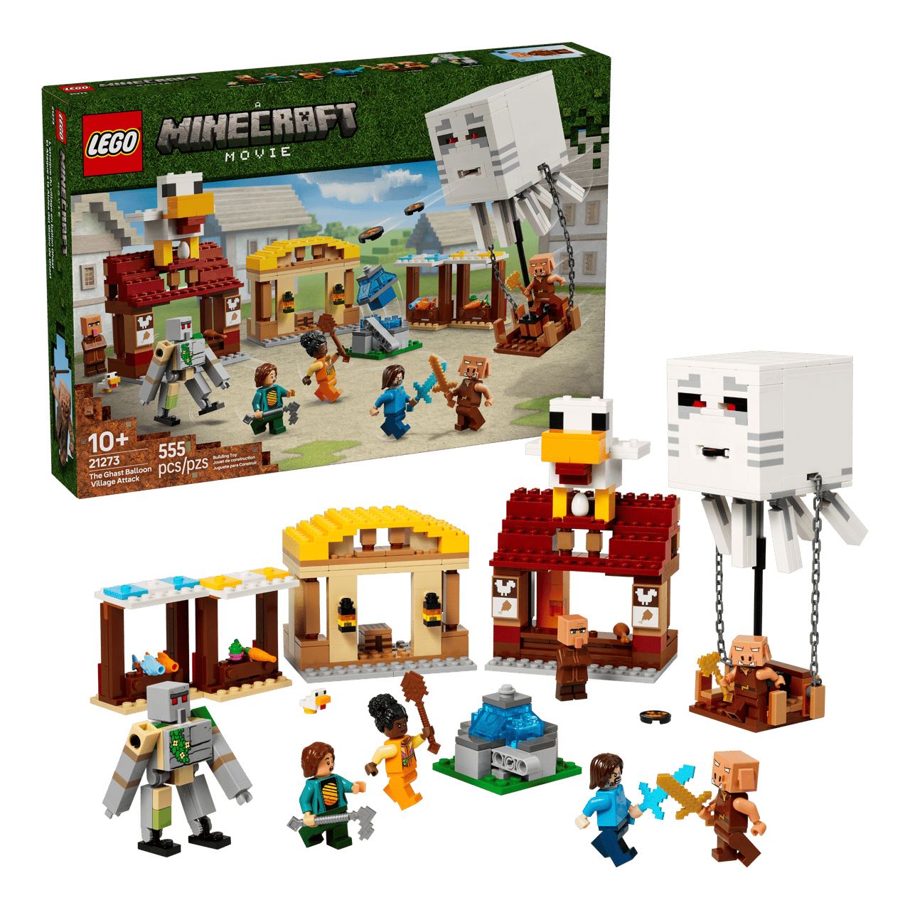 LEGO Minecraft 21273 Angriff des Ghast-Ballons