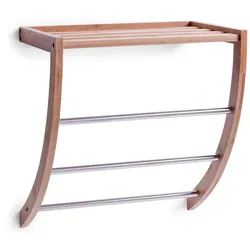 Zeller Present Handtuchregal - B/H/T ca. 24.00x40.00x38.00