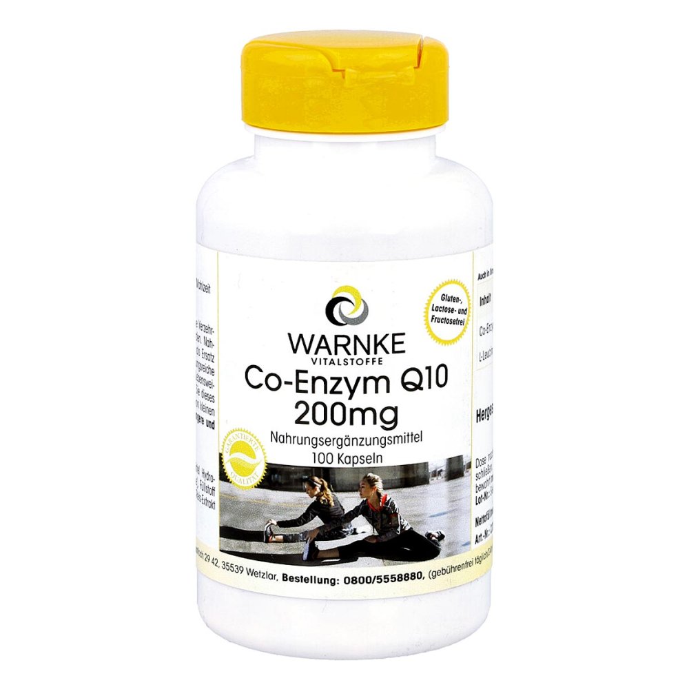 Warnke Vitalstoffe GmbH Co-enzym Q10 200 mg Kapseln 13565962