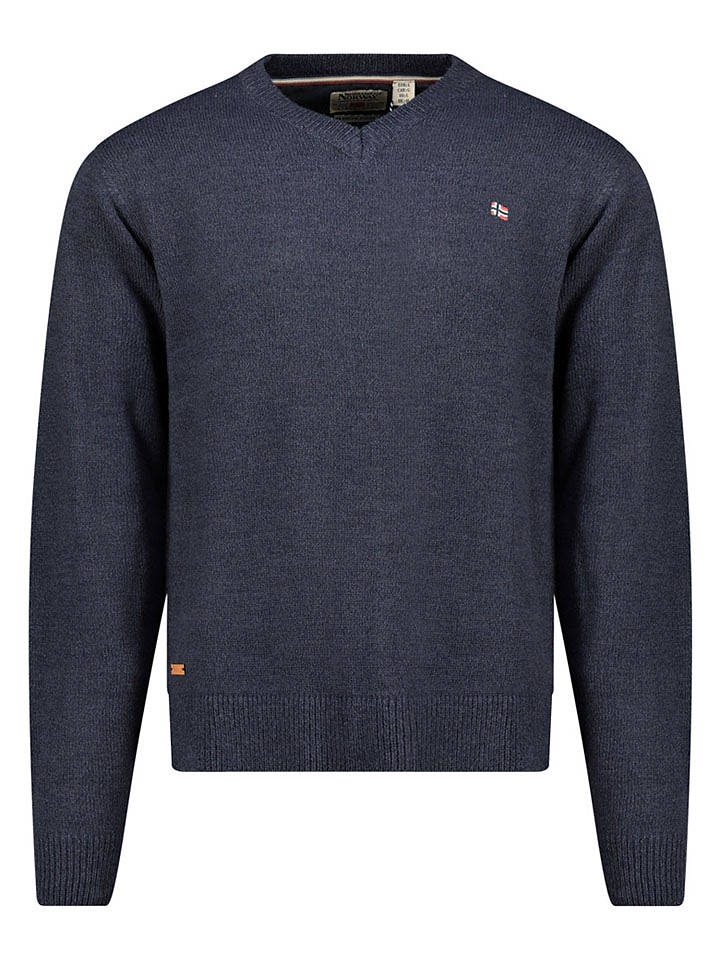 Geographical Norway Pullover "Froste" in Dunkelblau - S