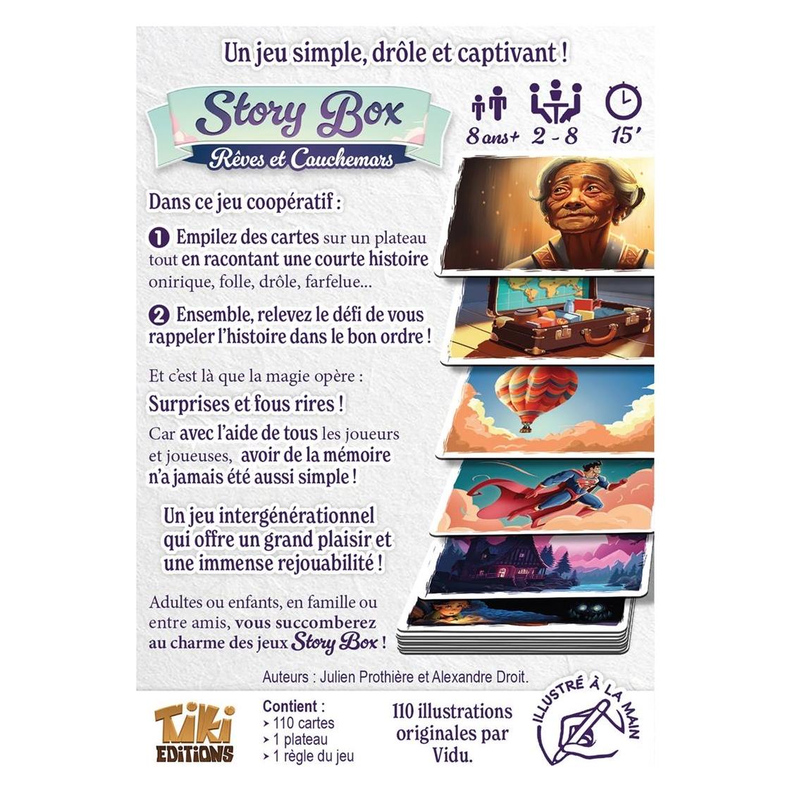 Tiki Editions Story Box Reves et Cauchemars (f) (Französisch, 2 - 8 Spieler) (3760308480481)