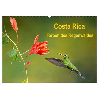 Costa Rica - Farben des Regenwaldes (Wandkalender 2027 DIN A2 quer), CALVENDO Monatskalender