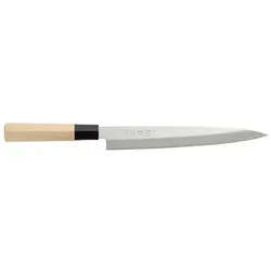 HENDI Japanisches Messer Sashimi, Holz hell, (L)335mm