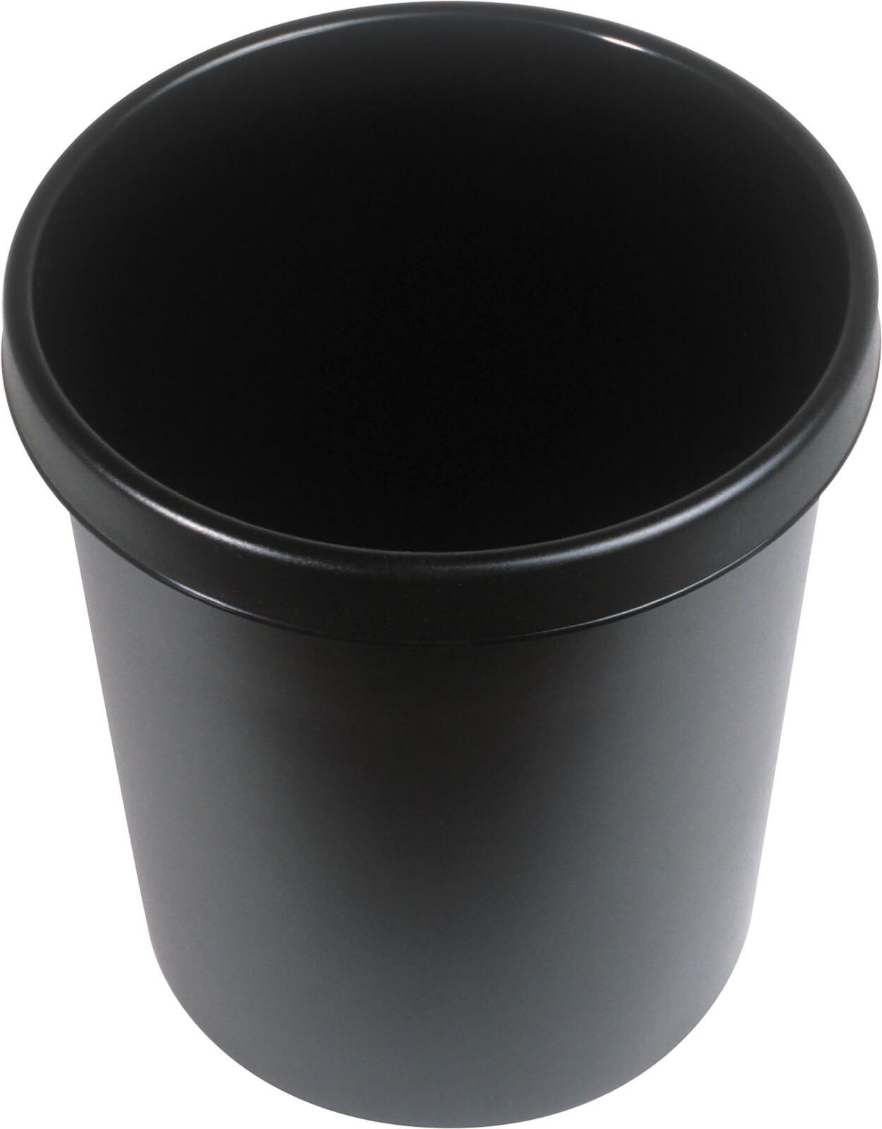 helit Papierkorb 45,0 l schwarz H6106295