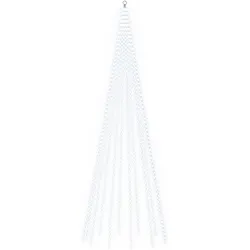 vidaXL, LED Weihnachtsdeko, Fahnenmast-Weihnachtsbaum