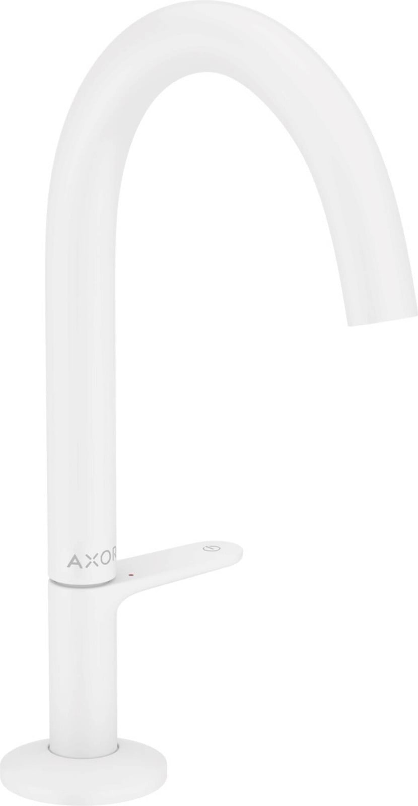 Axor One Hansgrohe wastafelmengkraan Select 170 met push-open afvoer, matwit