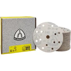 Klingspor FP73WK 150mm Grip 15L P1500 100/Pack - P1500