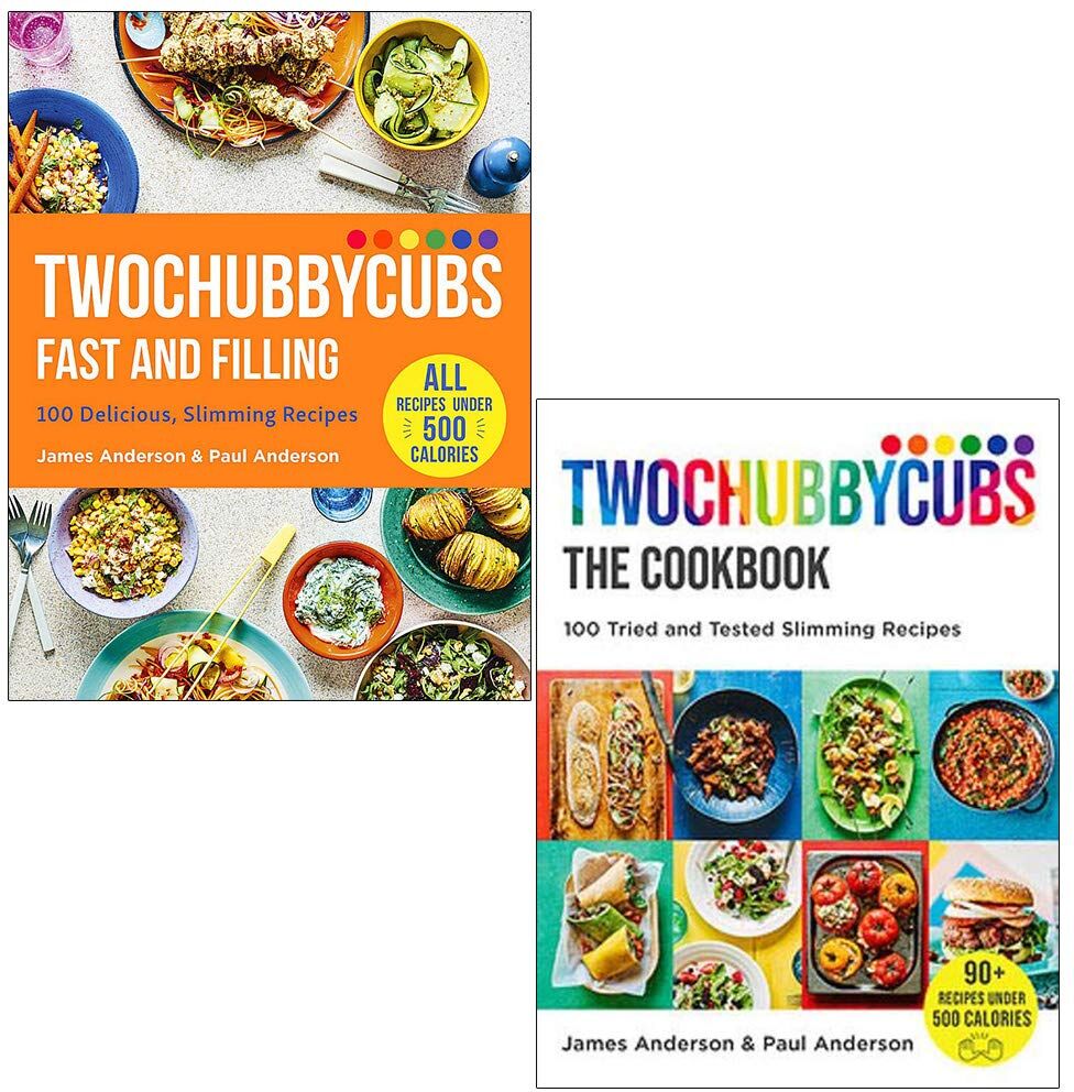 Yellow Kite Twochubbycubs Slimming Recipe Collection – 2 Books by James & Paul Anderson