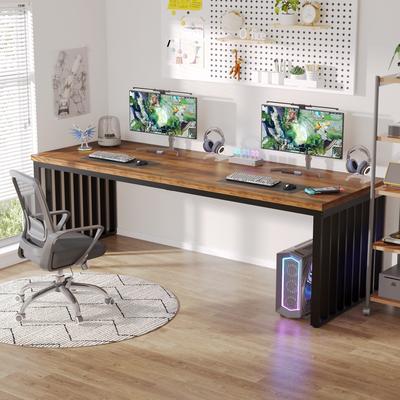 1Easylife 78.74-inch Two Person Computer Desk for Home Office