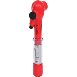 KS Tools 3/8" Drehmomentschlüssel mit Schutzisolierung und Umschalt-Ratschenkopf - 117.3805