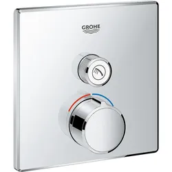 UP-Mischer Grohe SmartControl chrom mit 1 Absperrventil