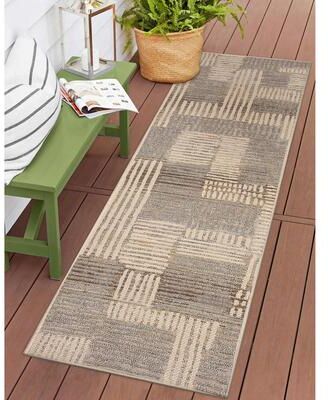 Lush Decor Riviera Lines Indoor/Outdoor Area Rug