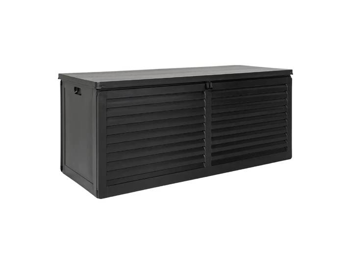 Kissenbox Dubrovnik, Johann Jakob, schwarz, Kunststoff