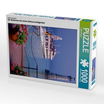 CALVENDO Puzzle Ein Motiv aus dem Kalender Der Bodensee mit seinen Sehenswürdigkeiten 1000 Teile Puzzle hoch | 1000 Teile Lege-Größe 64 × 48 cm
