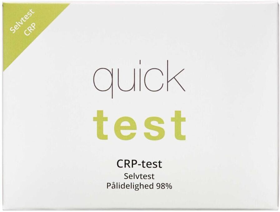 Quicktest CRP-test Medicinsk udstyr 1 stk
