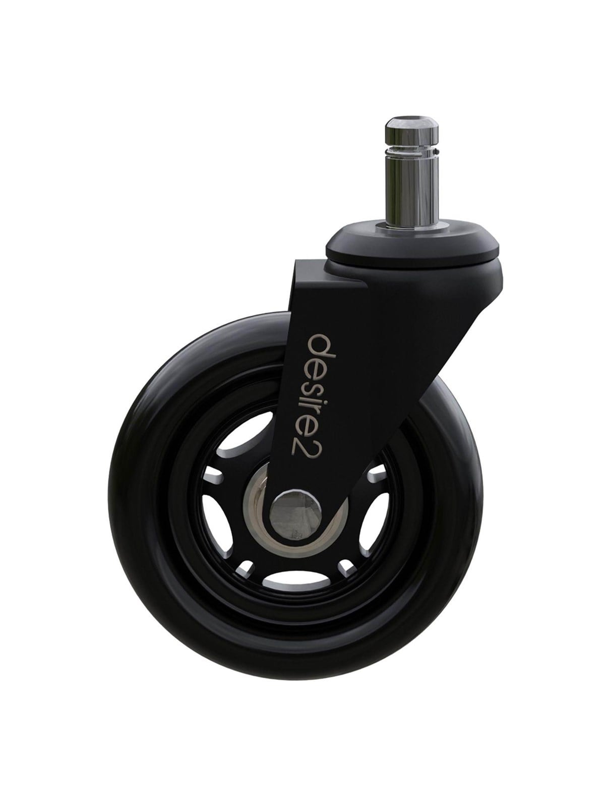 Desire2 Swivel Castor Wheels Universal Chairs 22mm 5-pack