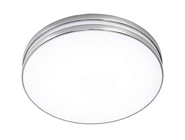 Trio Leuchten Plafonnier LED Apart\, chromé\, abat-jour acrylique\, Silber\, Weiß 24 wattsW