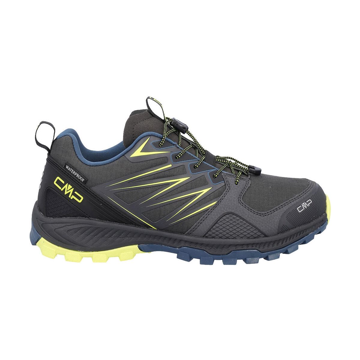 CMP Atik WP Fast Hiking Shoes piombo-yellow fluo (66US) 39 3Q31147-66US-39