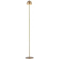 Schöner Wohnen-Kollektion LED Akku Stehleuchte BELLIES, gold, aufladbar, USB-Ladekabel