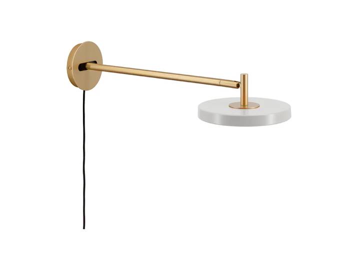 Umage Asteria Wall Wandleuchte Long, Nuance mist-brass