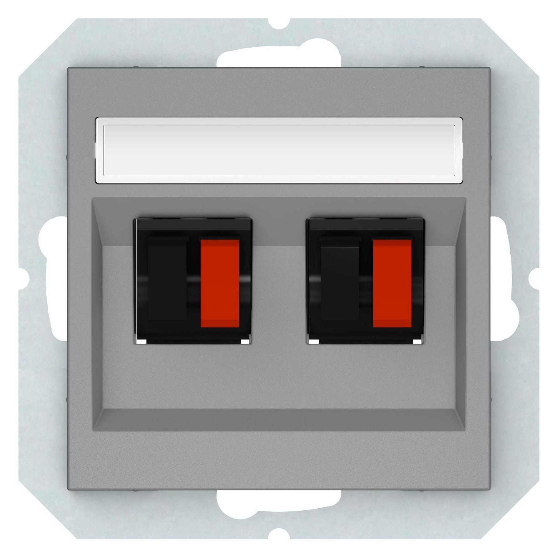 Vila AUDIO SOCKET GREY GL04-02 QR1000 (GL04-02 plm)