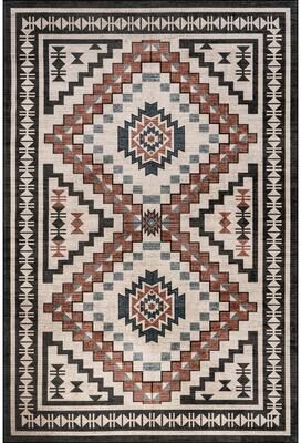 Nuloom Calli SplashGuard Southwestern Machine Washable Area Rug