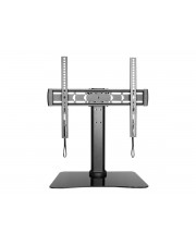 AG Neovo Aufstellung für LCD-Display Metall Temperglas Schwarz Bildschirmgröße: 81.3-165,1 cm 32"-65" Montageschnittstelle: bis zu 400 x mm Schreibtisch-Ständer (DTS0101100000)