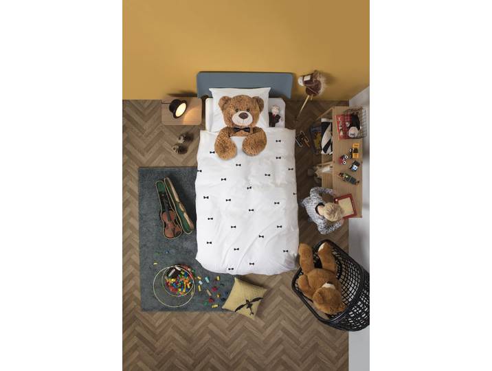 Snurk Teddy dekbedovertrek