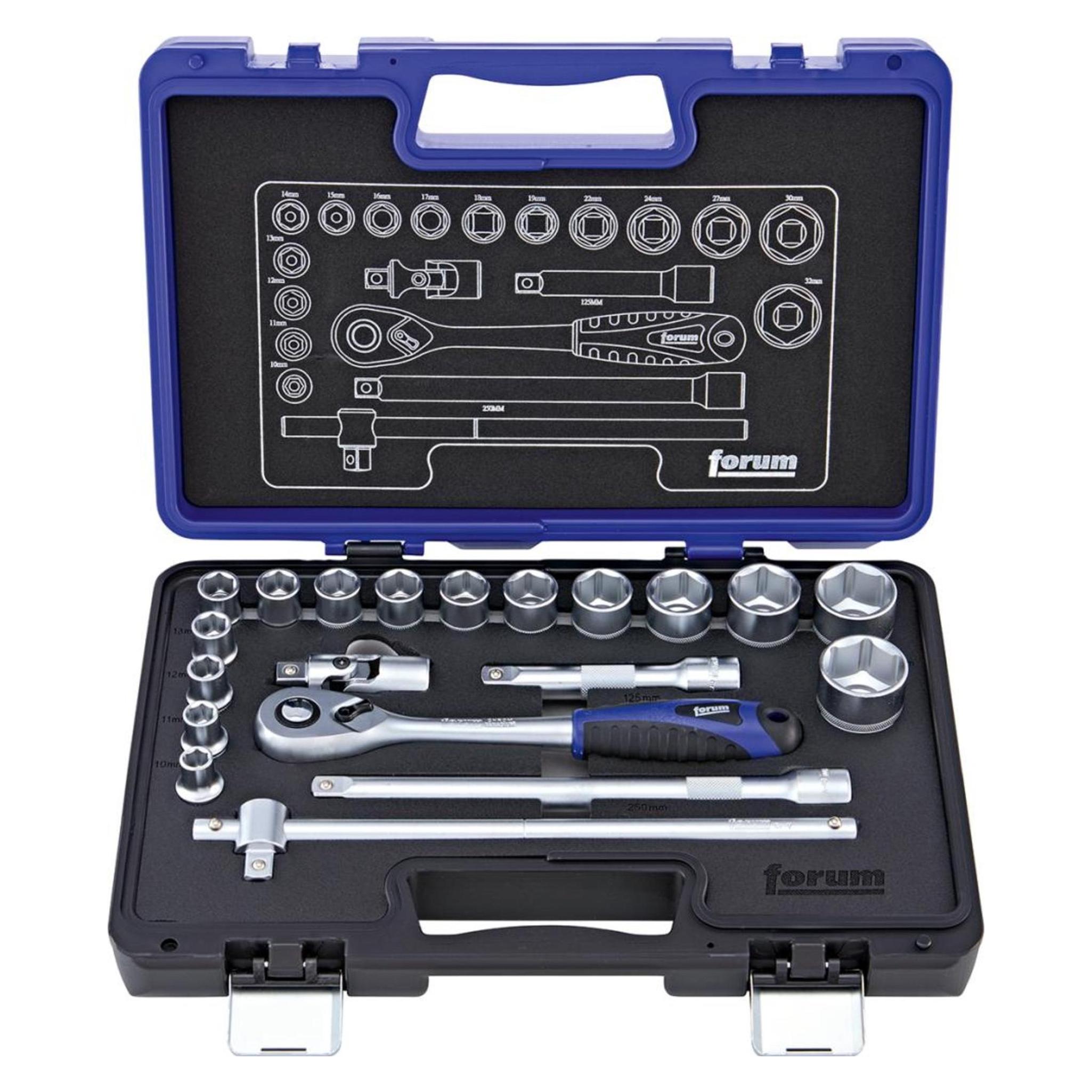 Forum Professional Solutions Steckschlüssel Garnitur 1/2" 20tlg. (4317784922555)