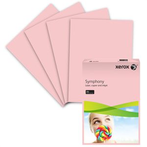 Xerox Kopierpapier Symphony Pastell 003R92306, A4, 160g/qm, rosa, 250 Blatt