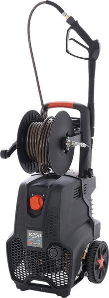 Comet K250 11/160 M EXTRA Professioneller Kaltwasser-Hochdruckreiniger mit Schlauchtrommel - 160 bar - 660 l/h