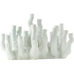Vase Coral Reef, weiß