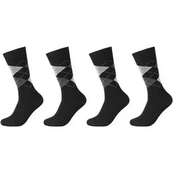 CAMANO Socken ca-soft classic argyle, Größe 39/42 in Bunt Bunt