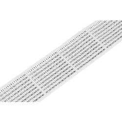 WAGO 210-831 210-831 Etiketten für Thermotransferdrucker Montage-Art: aufkleben Weiß 25 m