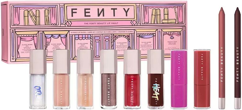 Fenty Beauty By Rihanna - The Fenty Beauty Lip Vault - Set mit 10 Lippenprodukten, Set