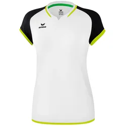 erima Zenari 3.0 kurzarm Trainings-Top Damen white/black/lime pop 36