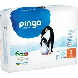 Bio Windeln Midi 4-9Kg Pinguin - Pingo Swiss 44 ST