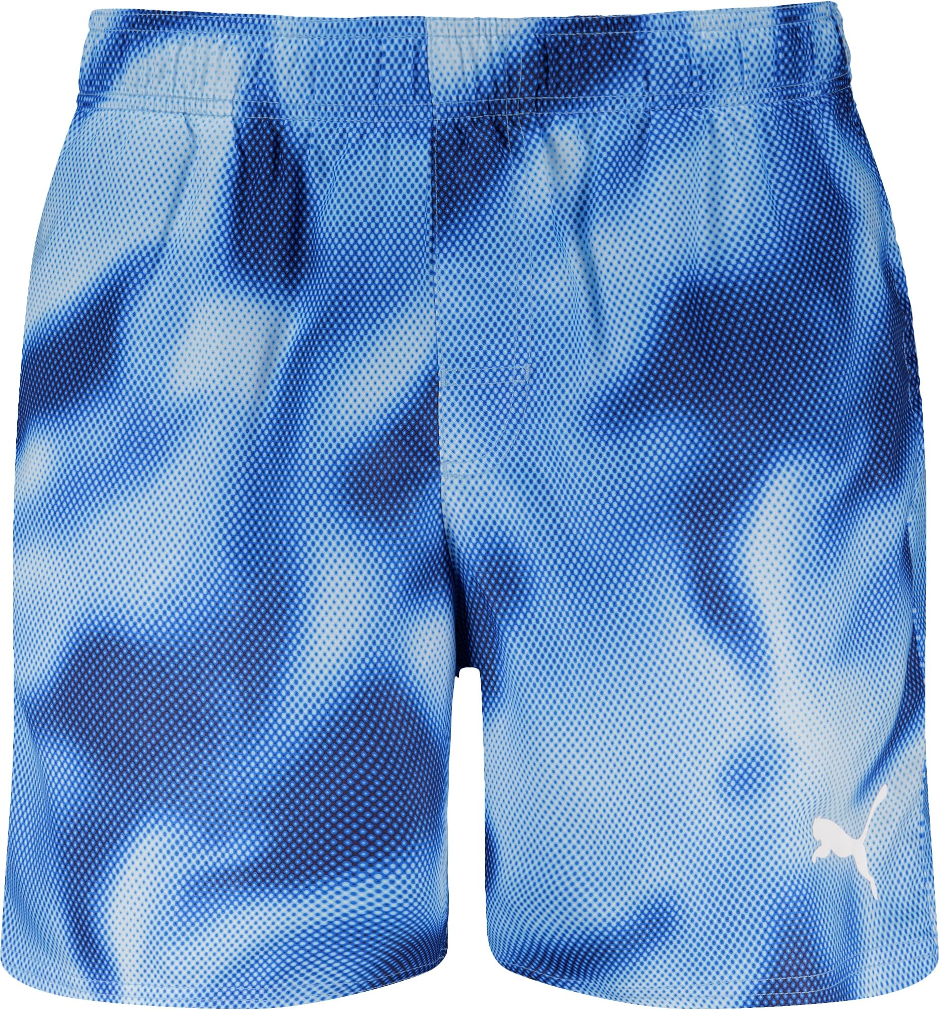 Badeshorts PUMA, Herren, Gr. XL, N-Gr, blau (blau combo), Web, Obermaterial: 100% Polyester, Badehosen Badeshorts, mit seitlichen Taschen blau combo XL, N-Gr