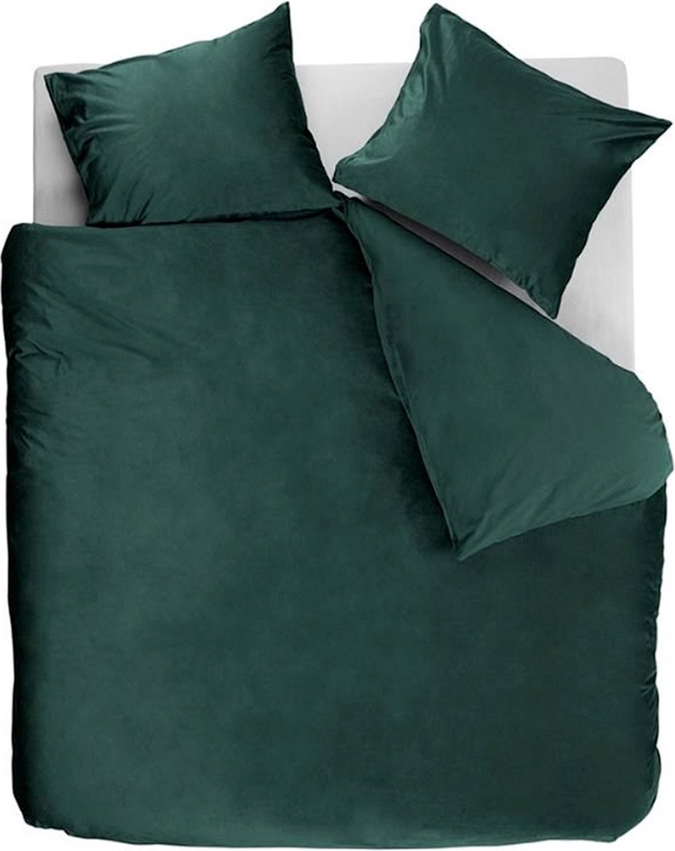 At Home by Beddinghouse Tender Dekbedovertrek Tweepersoons Green 200x220 cm