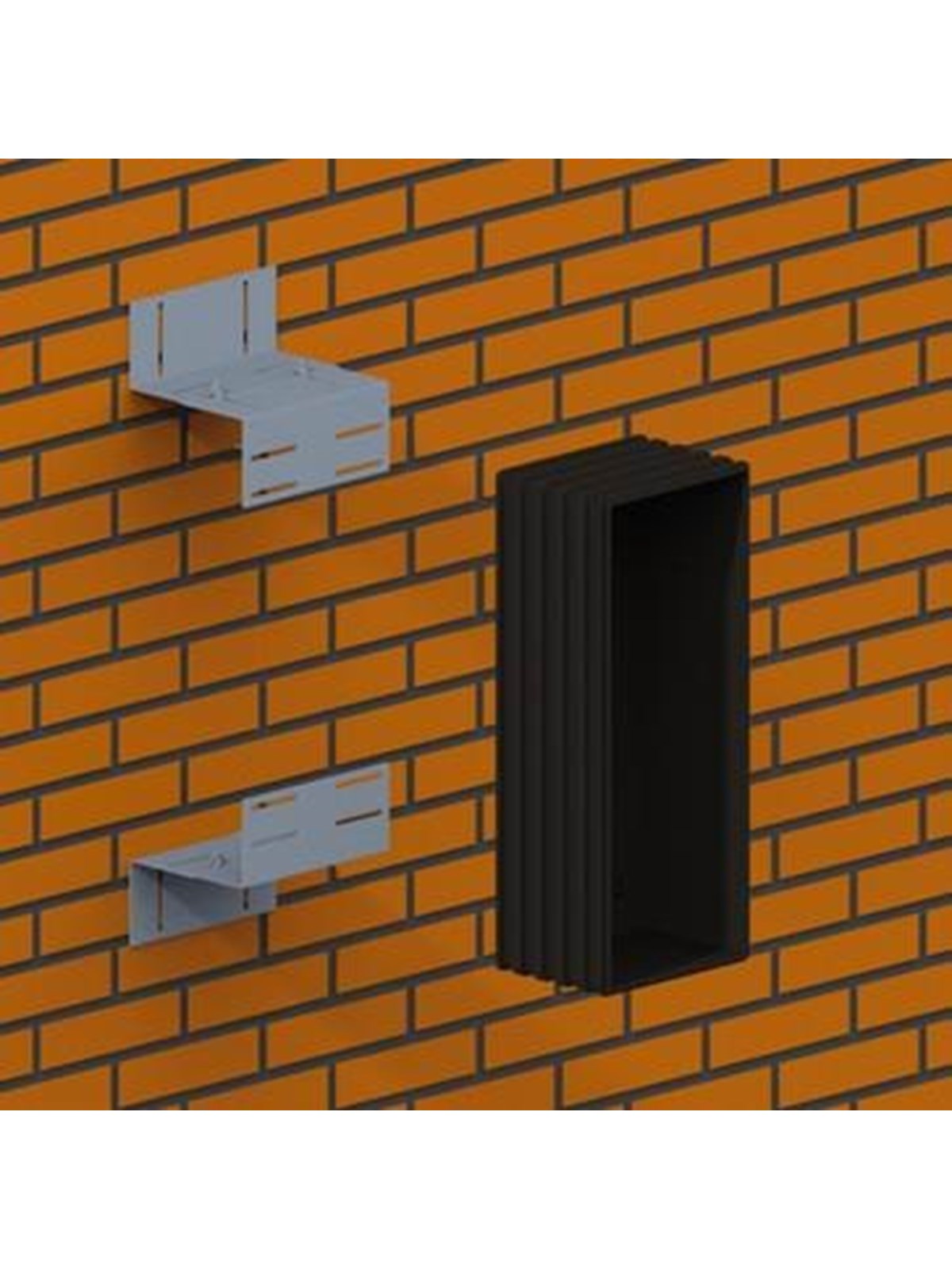LK support bracket for im metering box adjustable