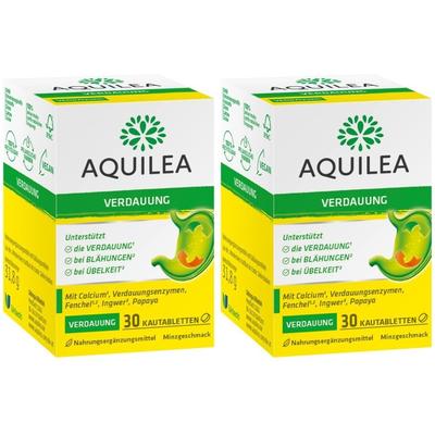 Aquilea Verdauung Kautabletten 2x 2x30 St