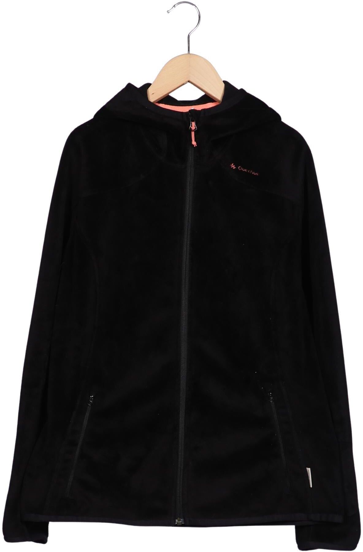 quechua Damen Kapuzenpullover, Schwarz, Gr. XL, Synthetik - Second Hand