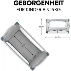 Hauck, Reisebett, Reisebett Set Sleep N Play Go Plus