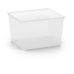 Box CLEAR CUBE (BHT 40x25x34 cm) - weiß - BHT 40x25x34 cm