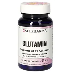 Glutamin 500 mg Gph Kapseln 60 ST