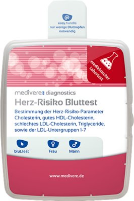 Medivere GmbH HERZ-RISIKO Bluttest 1 St 10069949